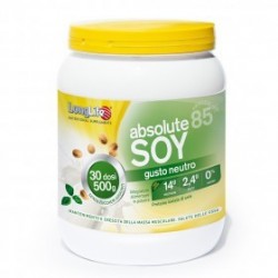 Barattolo da 500g di Integratore Proteico di Soia Absolute Soy da Longlife