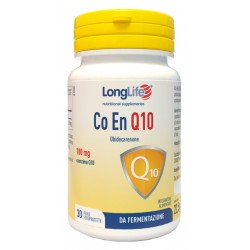 LongLife Co En Q10 integratore di coenzima da 30 perle fotoprotette