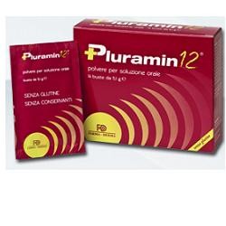 14 bustine di Farma-Derma Pluramin12 Integratore Energizzante