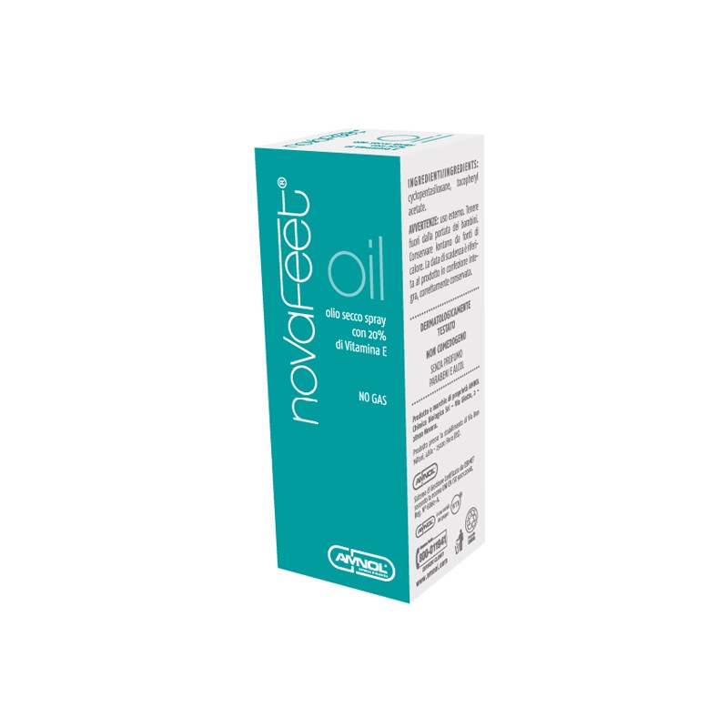 Amnol Chimica Biologica Novafeet Oil Senza Parabeni 50 Ml