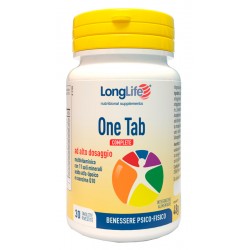Longlife One Tab Complete integratore multivitaminico in flacone da 30 tavolette rivestite