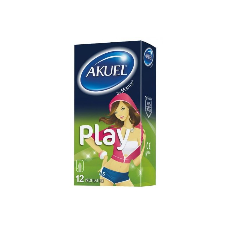 Nova Argentia Ind. Farm Profilattico Ansell Akuel By Manix Play B 12 Pezzi