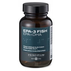 Confezione da 90 capsule di Integratori Acidi grassi Epa-3 Fish Principium Biosline