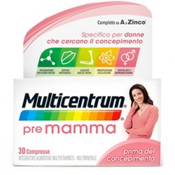 30 compresse di Multicentrum Pre Mamma di Haleon
