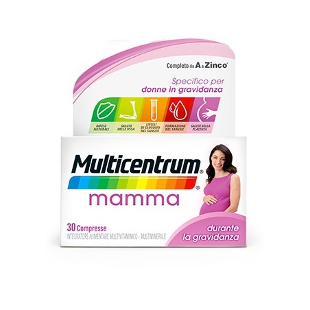 confezione 30 compresse multicentrum mamma