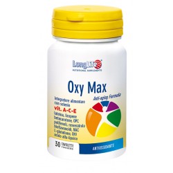 Confezione da 30 tavolette di Integratore Antiossidante Oxy Max da Longlife