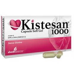 Kistesan 1000 Integratore per il supporto cardiaco e trigliceridi 20 capsule molli