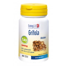 Flacone da 60 capsule di Grifola Bio Integratore Sistema Immunitario da Longlife