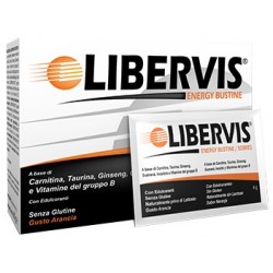 Libervis Energy Arancia Integratore per il metabolismo energetico 20 Bustine