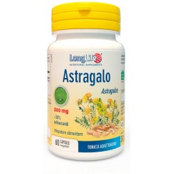 Confezione da 60 capsule di Integratore Tonificante Astragalo da Longlife