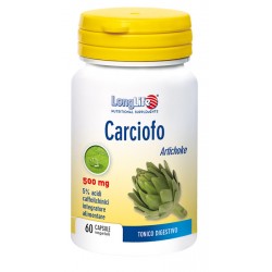Flacone da 60 capsule vegetali di Integratore Depurativo Carciofo da Longlife