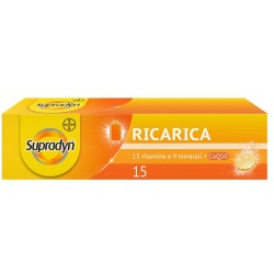 confezione 15 compresse effervescenti supradyn ricarica energetica