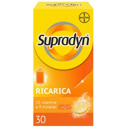 confezione 30 compresse effervescenti supradyn ricarica energia