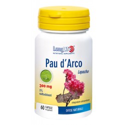 Confezione da 60 capsule di Integratore Difese Immunitarie Pau D'arco da Longlife