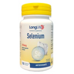 Barattolo da 100 compresse di Integratore Antiossidante Selenium da Longlife
