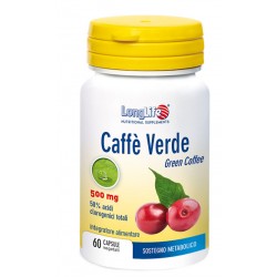 Barattolo da 60 capsule di Integratore Tonificante Caffè verde da Longlife