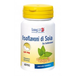 Flacone da 60 perle di Integratore per Menopausa Isoflavoni Soia da Longlife