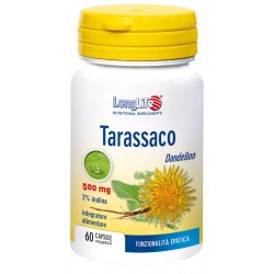 Flacone da 60 capsule di Integratore Drenante Tarassaco da Longlife
