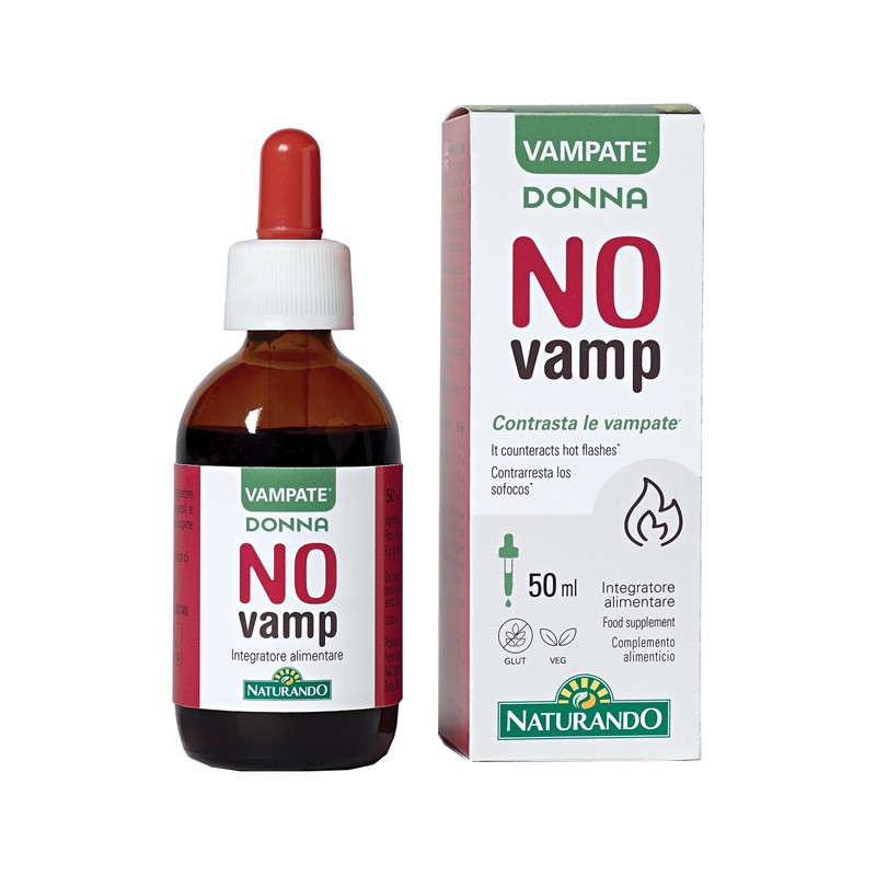 50ml di Integratore per la Menopausa da Donna No Vamp Gocce
