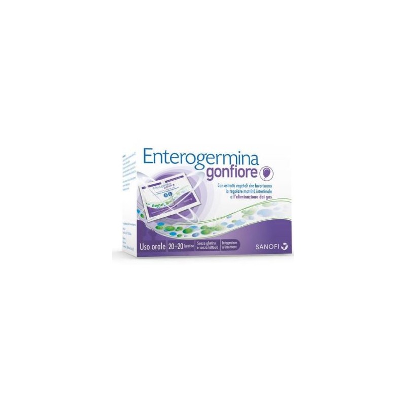 confezione 20 bustine enterogermina gonfiore