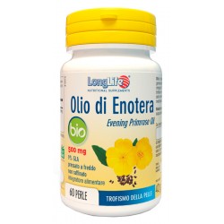 Confezione da 60 perle di Integratore per Articolazioni Olio Enotera Bio da Longlife