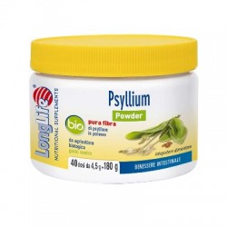 Confezione da 180 g in polvere Integratore Regolarizzante Powder Bio Psyllium da Longlife