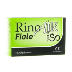 Rinoair Iso Soluzione per l'igiene nasale 10 Fiale x 5 ml