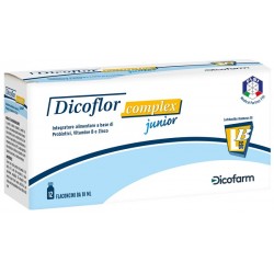 Dicofarm Dicoflor Complex Junior fermenti lattici bambini 12 flaconcini da 10 ml