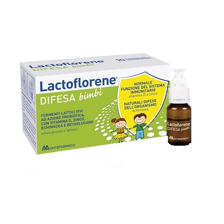 10 flaconcini da Lactoflorene Difesa Bambini 10 flaconcini da Lactoflorene Difesa Bambini