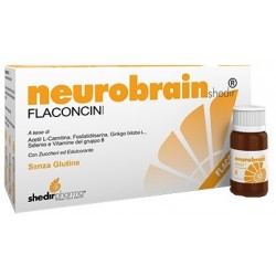 Neurobrainshedir Integratore per il supporto cognitivo e circolatorio 10 flaconcini x 10 ml