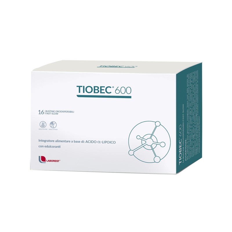 Uriach Italy Tiobec 600 16 Bustine Orosolubili