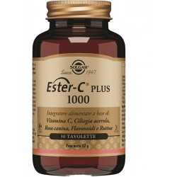 Barattolo da 30 tavolette di Integratore di Vitamina C Ester-C Plus 1000