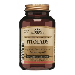 Confezione da 50 capsule Vegetali di Integratore per disturbi Mestruali Fitolady da Solgar