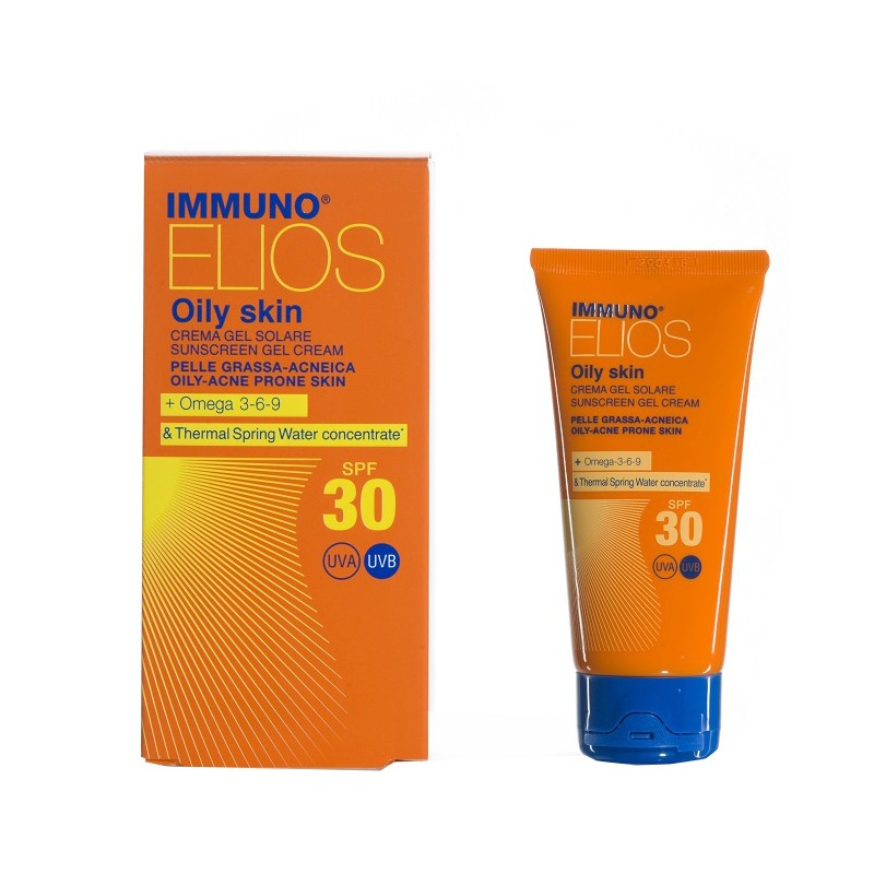 Morgan Immuno Elios Oily Skin/gel Tocco Secco Spf30 50 Ml