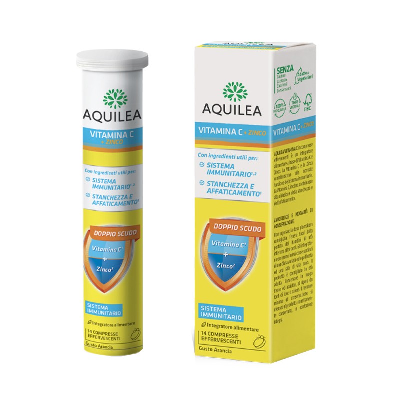 Uriach Italy Aquilea Vitamina C 14 Compresse Effervescenti
