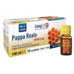 Confezione da 10 flaconcini di Integratore Tonificante Pappa Reale + Vitamina B da Longlife