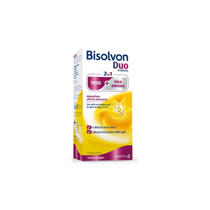 100ml di Sciroppo Emolliente da Bisolvon Duo