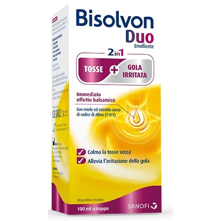 100ml di Sciroppo Emolliente da Bisolvon Duo
