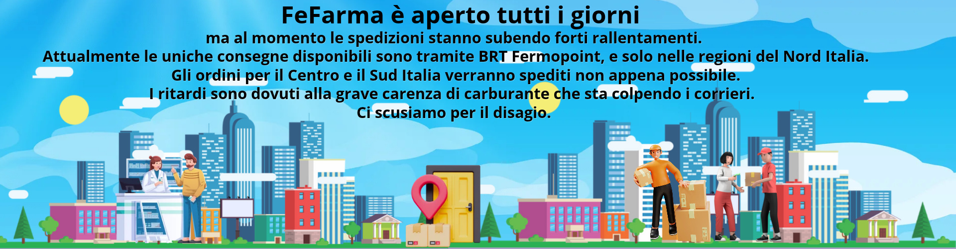 Spedizioni FeFarma